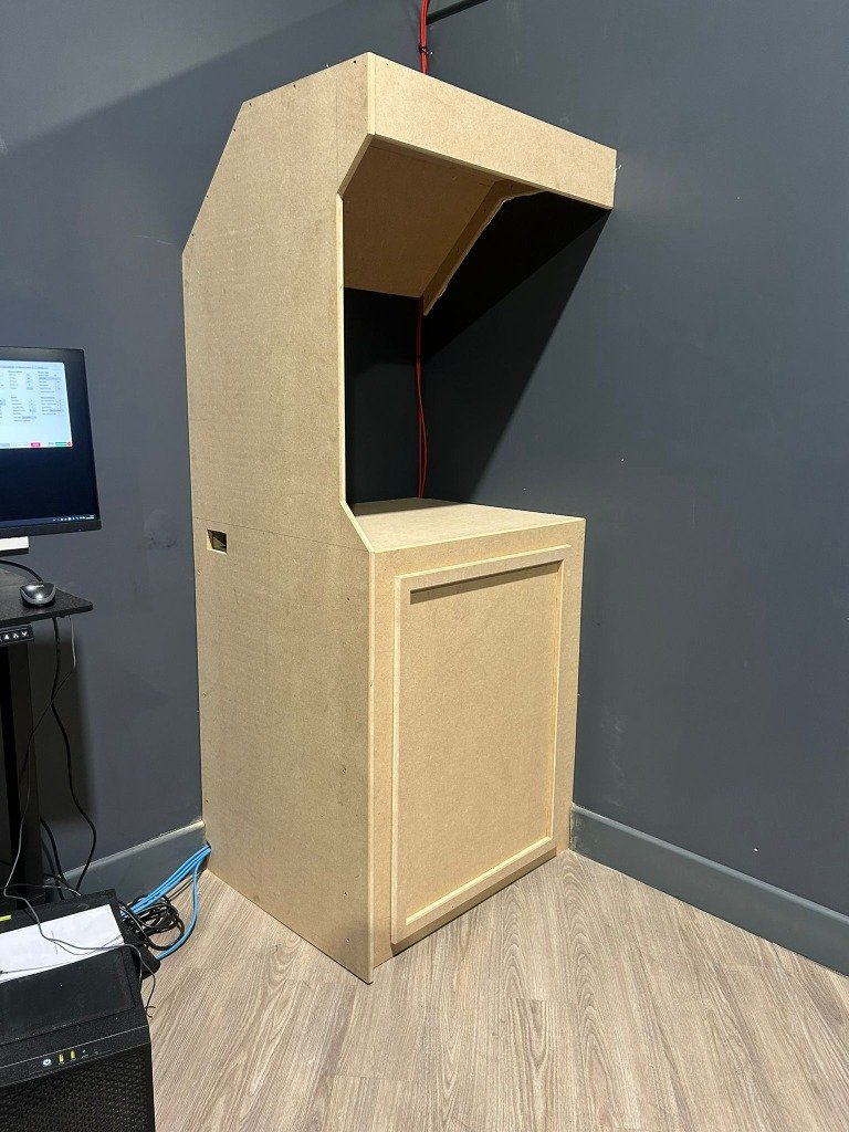 Arcade Cabinet Closed