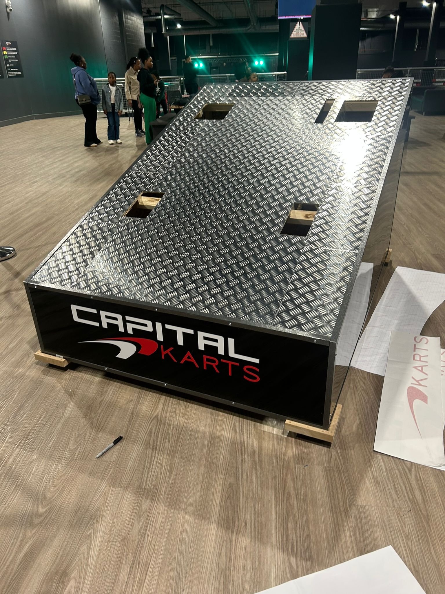 Aluminium Tread Plate Attached